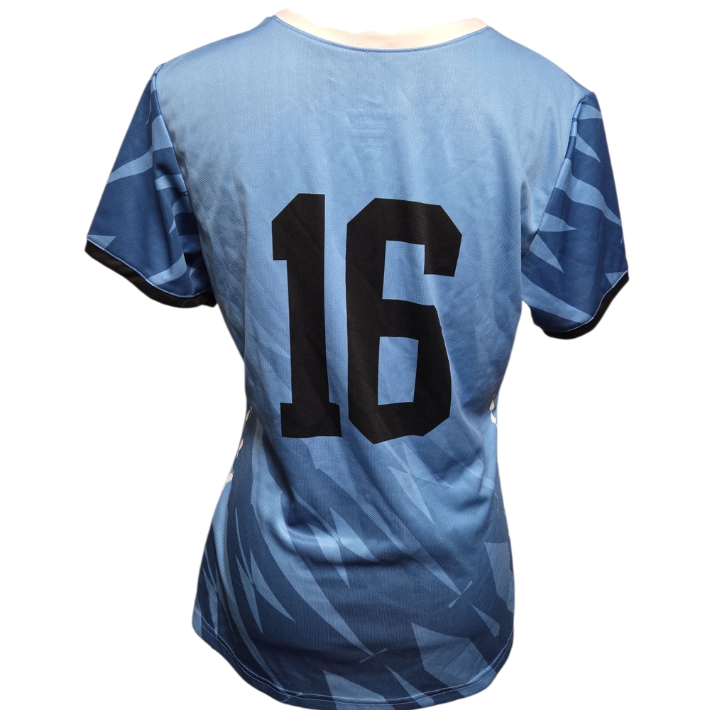 NWOT Blue Hopkins Lacrosse Jersey - Picture 3 of 4